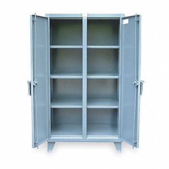 STRONG HOLD Strg Cab 66 x72 x24 DrkGry 8Shlv, 2RNC9
