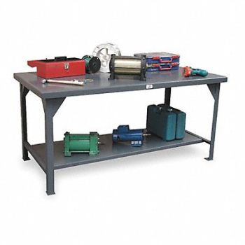STRONG HOLD Workbench Steel 30 W 24 D, 2RNF3