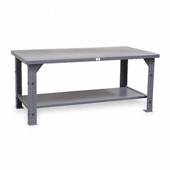 STRONG HOLD Workbench Steel 30 W 24 D, 2RNF7