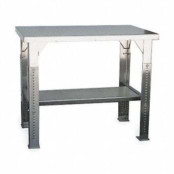 STRONG HOLD Workbench SS 72 W 36 D, 2RNJ1
