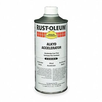RUST-OLEUM Alkyd Accelerator Clear 1 qt Bottle, 2RNK8