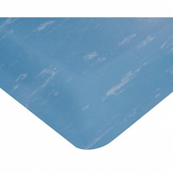 WEARWELL Antifatigue Mat Blue 3ft.x5ft., 167R22