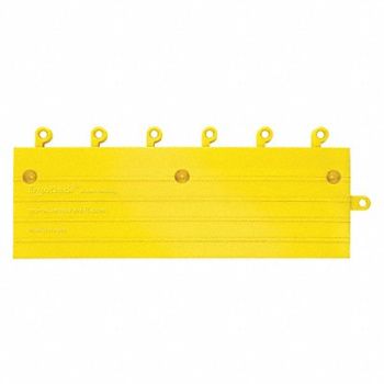 WEARWELL Mat Ramp Yellow 6 in x 18 in PK10, 2RPR7