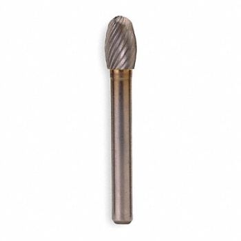 WIDIA METAL REMOVAL Carbide Bur Egg 1/2 Single Cut SE-5, 6KJJ0