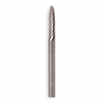 WIDIA METAL REMOVAL Carbide Bur Round Nose Tree 1/4, 6KJF4