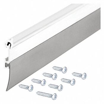 GRAINGER APPROVED Door Bottom Flip Up 2 1/4x3/4x36 Alum, 2RRJ1