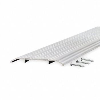 GRAINGER APPROVED Saddle Threshold Fluted Top 6 ft Alum, 2RRL4