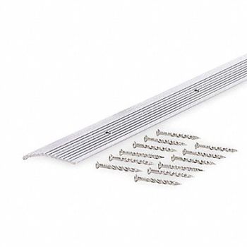 GRAINGER APPROVED Seam Binder 1-3/8 x 72 In Fluted Silver, 2RRU4