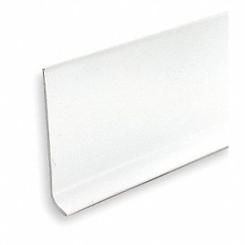 GRAINGER APPROVED Wall Base Molding White 720 in L, 2RRX3