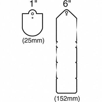 MCDONNELL MILLER Paddle Kit SS PK2, 2RUL7