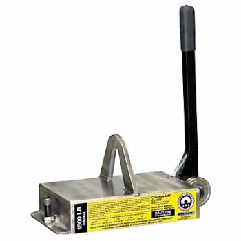 MAG-MATE Lifting Magnet 3000 lb Cap 19-1/4 In OAL, 2RVA1
