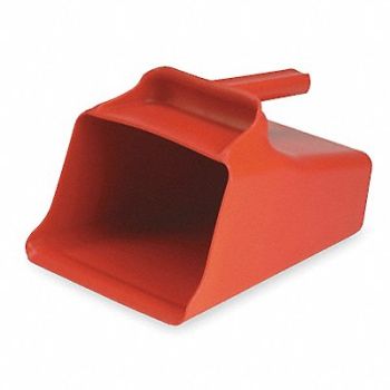REMCO F8440 Mega Hand Scoop Poly 128 Oz Red, 2RVX9