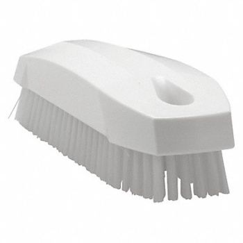 VIKAN F8436 Hand and Nail Brush 4 1/2 in Brush L, 2RWD3