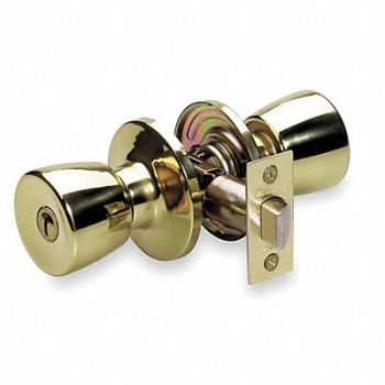 MASTER LOCK Knob Lockset Mechanical Privacy Grd. 3, 2RYA5