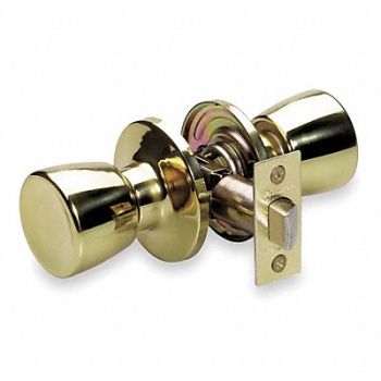 MASTER LOCK Knob Lockset Mechanical Passage Grd. 3, 2RYA6
