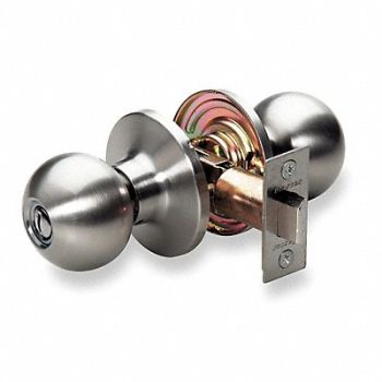 MASTER LOCK Knob Lockset Mechanical Privacy Grd. 3, 2RYC8