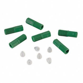 JUSTRITE Hard Wall Tubing Tefzel PK6, 2RYJ9