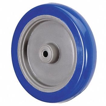 GRAINGER APPROVED PUR Tread on Plastic Core Wheel, 2RZC9