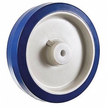 GRAINGER APPROVED PUR Tread on Plastic Core Wheel, 2RZD8