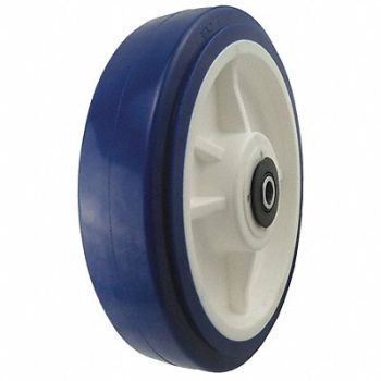GRAINGER APPROVED PUR Tread on Plastic Core Wheel, 2RZF2