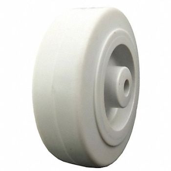GRAINGER APPROVED Nonmark RBBR Tread Plastic Core Wheel, 2RZH8