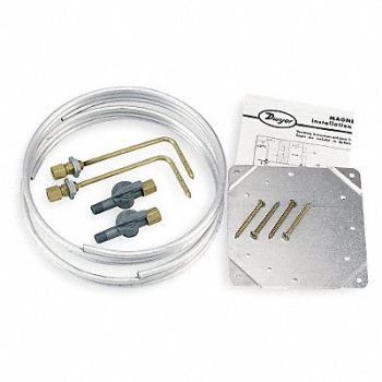 DWYER Pressure Gauge Adapter Kit A-605, 2T647