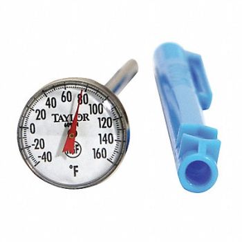 TAYLOR K3151 Dial Pocket Thermometer 5 L, 2T696
