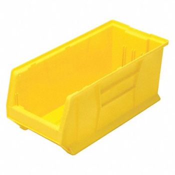 QUANTUM STORAGE SYSTEMS E4447 Bin Yellow Polypropylene 10 in, 2TA92