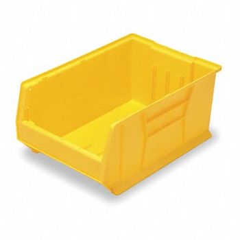 QUANTUM STORAGE SYSTEMS E4448 Bin Yellow Polypropylene 11 in, 2TA94