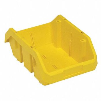 QUANTUM STORAGE SYSTEMS G7004 Cross-Stacking Bin Yellow PP 6 1/2 in, 2TB67