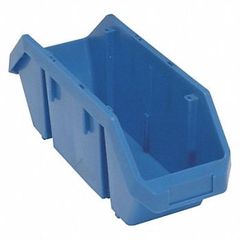 QUANTUM STORAGE SYSTEMS Cross-Stacking Bin Blue PP 7 in, 2TB68