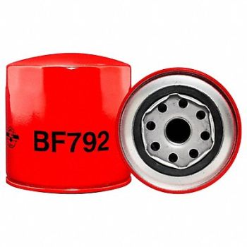 BALDWIN FILTERS Fuel Filter 3-7/8 x 3-23/32 x 3-7/8 In, 2TCK8