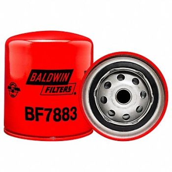 BALDWIN FILTERS Fuel Filter 4-3/8 x 3-11/16 x 4-3/8 In, 2TCR2