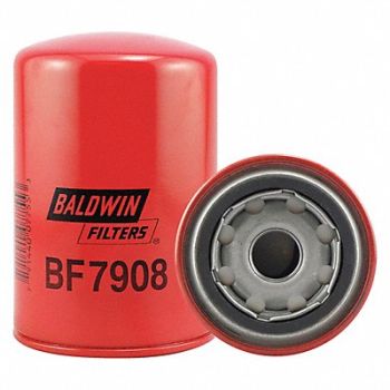 BALDWIN FILTERS Fuel Filter 5-21/32x3-11/16x5-21/32 In, 2TCW2