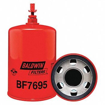 BALDWIN FILTERS Fuel Filter 7-3/16 x 3-11/16 x 7-3/16 In, 2TCY4