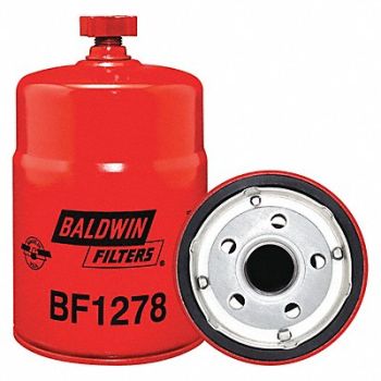 BALDWIN FILTERS Fuel Filter 6-7/32 x 3-11/16 x 6-7/32 In, 2TCZ9