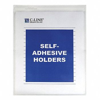 C-LINE PRODUCTS Self Adhesive Holder 5x8 PK50, 2TDC4