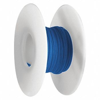 OK INDUSTRIES Wire Wrapping Wire 26AWG Blu 100ft, 2TDR4