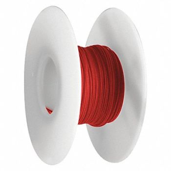 OK INDUSTRIES Wire Wrapping Wire 30 AWG Red 1000ft, 2TDU3