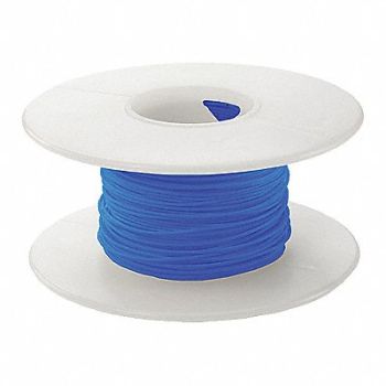 OK INDUSTRIES Wire Wrapping Wire 24AWG Blu 100ft, 2TDV2