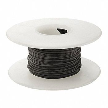 OK INDUSTRIES Wire Wrapping Wire 30 AWG Blk 1000ft, 2TDX2