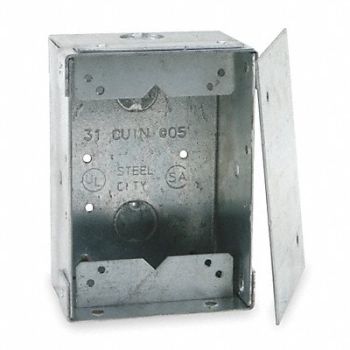 STEEL CITY Floor Box Steel 31.0 cu in., 2TEC7