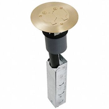 STEEL CITY Poke Through Steel Round 5-3/4 in., 2TEC8