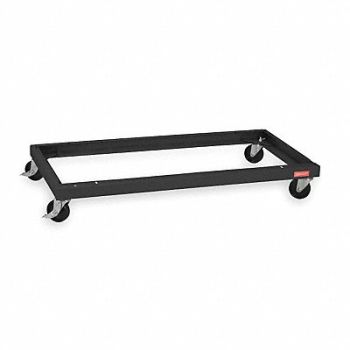 TENNSCO Caster Kit 48 in W x 24 in D Black, 2TET8