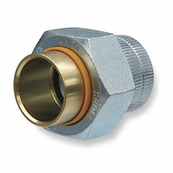 GRAINGER APPROVED Hex Coupling 1 in For Pipe Size Nylon, 2TFA2