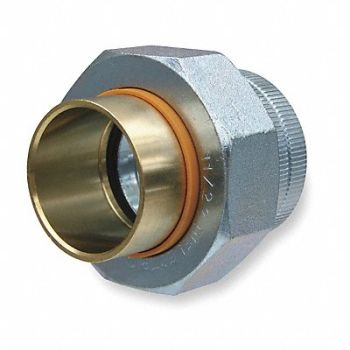 GRAINGER APPROVED Coupling 1 1/2 in For Pipe Size Nylon, 2TFA3