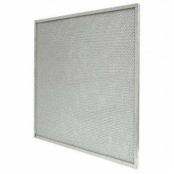 AIR HANDLER Washable Metal Air Filter 20x25x1 Mesh, 2GGR9
