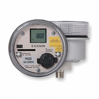 DICKSON K4645 Data Logger Pressure Range 0 to 500 PSI, 2TLA5