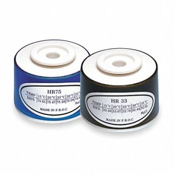 EXTECH Humidity Calibrtn Kit 33 per RH 75 RH, 2TPX7