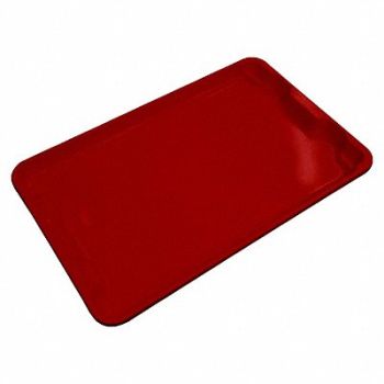 MOLDED FIBERGLASS Lid Red FiberglassReinfComp 19 3/4 in, 2TU15